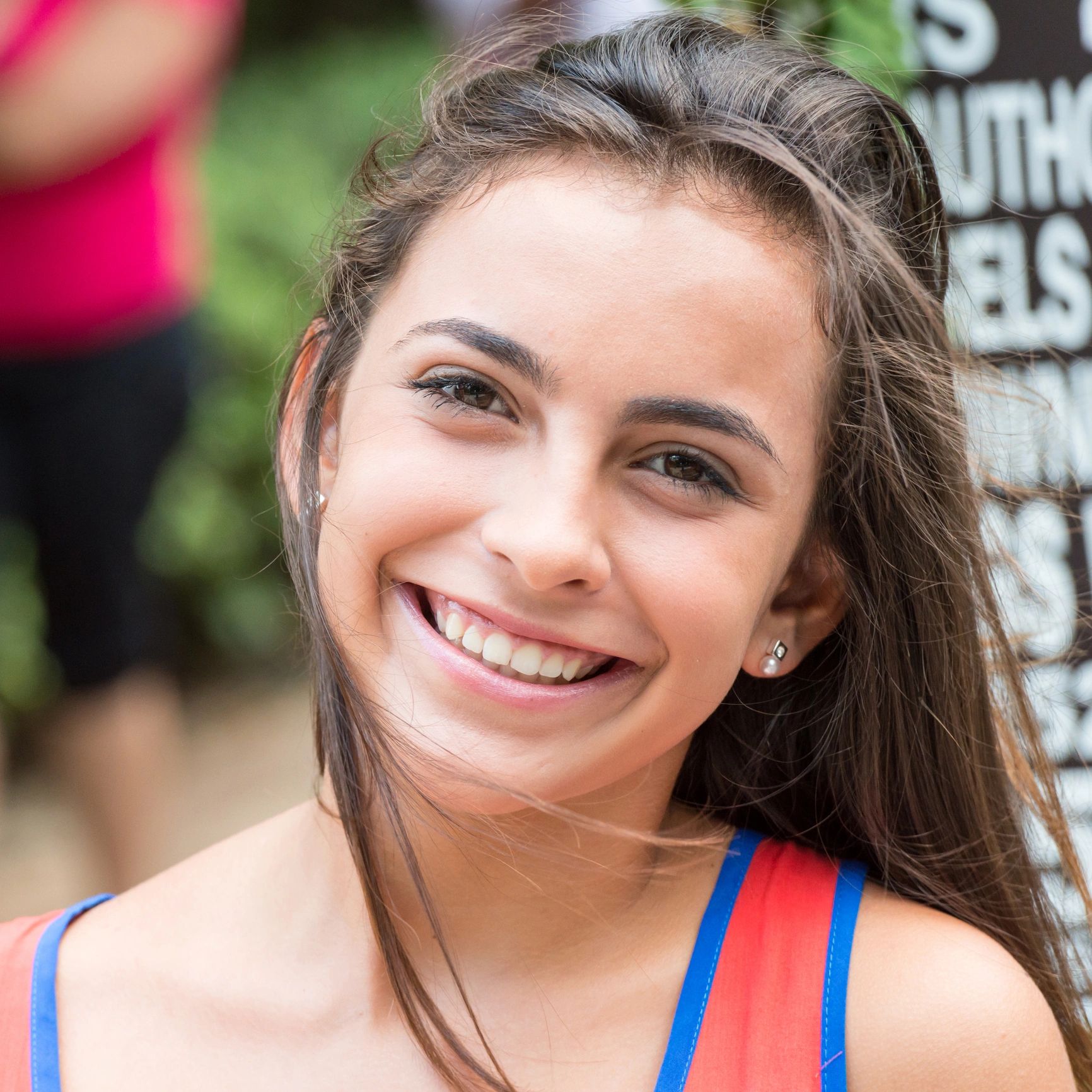 Student portrait smiling